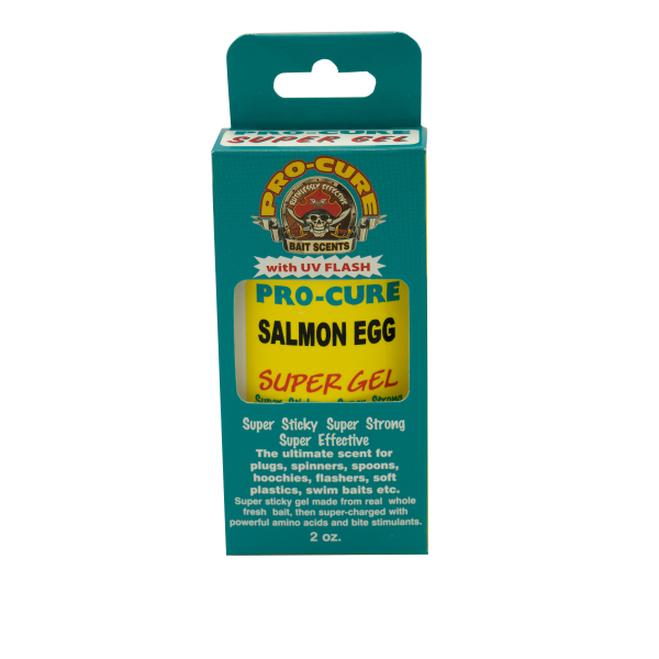 Pro Cure Salmon Egg GEL 2 Ounce Super Stick Strong Effect Scent